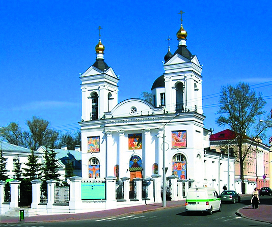 Свято-Покровский собор в Витебске. Здесь крестилась Виктория Макарская
