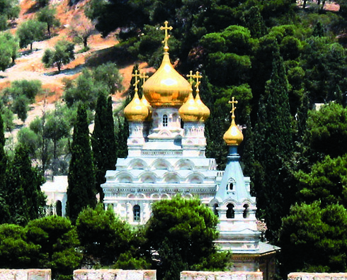  Храм Марии Магдалины в Иерусалиме. Здесь Макарские крестили дочь Марию